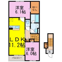 エタニティの物件間取画像